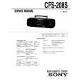 SONY CFS-208S