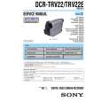 SONY DCRTRV22E Service Manual