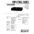 SONY CDPC79ES Service Manual