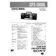 SONY CFS1000L