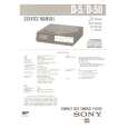 SONY D-5 Service Manual