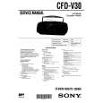 SONY CFDV30 Service Manual