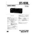 SONY CFS1030L