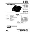 SONY D-121 Service Manual