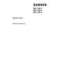 ZANKER ZKC160A Owner's Manual