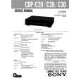 SONY CDPC20 Service Manual