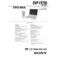 SONY DVPFX705 Service Manual