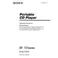 SONY D-SJ17CK Owner's Manual