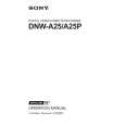 SONY DNW-A25 Owner's Manual