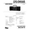 SONY CFD-DW550S