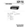 SONY CXDP-755 Service Manual