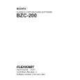 SONY BZC-200 User Guide