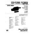 SONY CCDFX280E/EU Service Manual