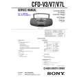 SONY CFDV7 Service Manual