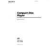 SONY CDP-CX90ES Owner's Manual