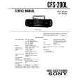 SONY CFS-200L