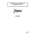 ZOPPAS PO420 Owner's Manual