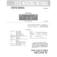 SONY CFSW7020S Service Manual