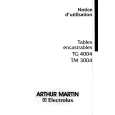 ARTHUR MARTIN ELECTROLUX TG4004T