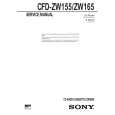 SONY CFDZW155 Service Manual