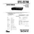 SONY DTCZE700 Service Manual