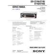 SONY CDXGT100 Service Manual