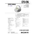 SONY CFDE95 Service Manual