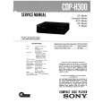 SONY CDPH300 Service Manual