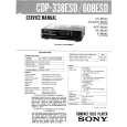 SONY CDP38ESD Service Manual