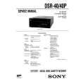 SONY DSR40 Service Manual