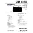 SONY CFM-10L Service Manual