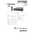 SONY DVP-NC650V Owner's Manual