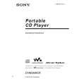 SONY D-NE506CK Owner's Manual