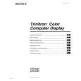 SONY CPDG420 Owner's Manual