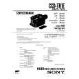 SONY CCDTR1E Service Manual