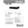 SONY CDPM20S Service Manual