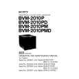 SONY BVM2010P Owner's Manual