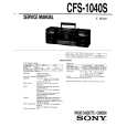 SONY CFS-1040S