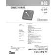 SONY D88 Service Manual