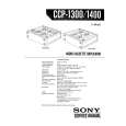 SONY CCP-1300 Service Manual