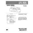 SONY CFS202L Service Manual