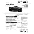 SONY CFS-W430