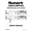NUMARK MPCD3 Owner's Manual
