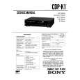 SONY CDPK1 Service Manual