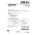 SONY CFMD1J