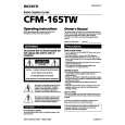 SONY CFM-165TW