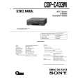 SONY CDPC433M Service Manual