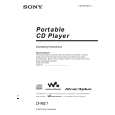 SONY D-NE1 Owner's Manual