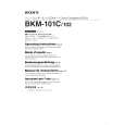 SONY BKM101C Owner's Manual