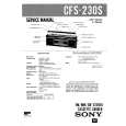 SONY CFS230S